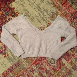 Purple Fuzzy Sweater